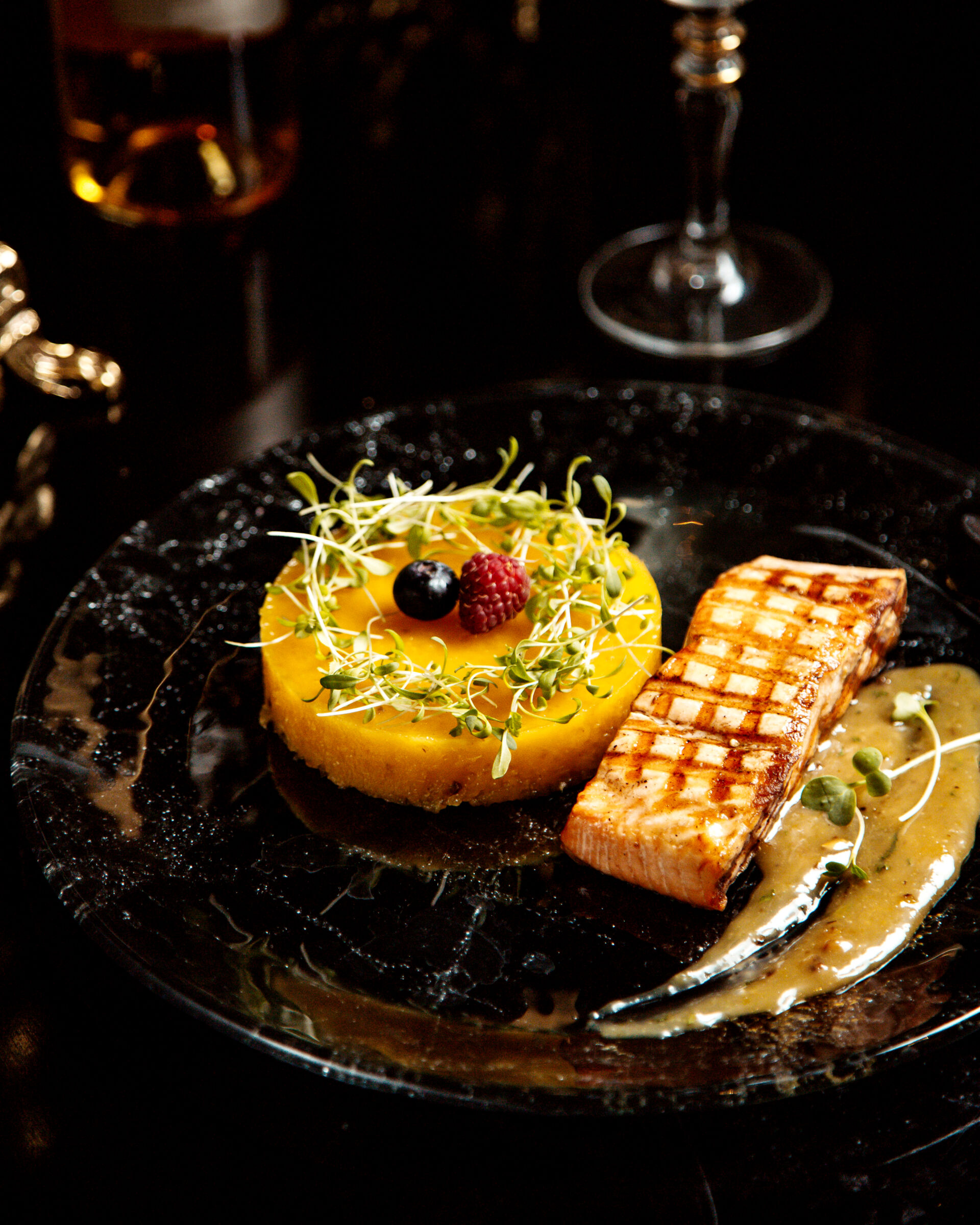 various dessert served in plate